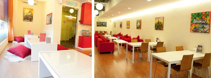 Meeples Cafe Interior view