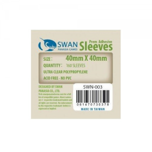 Sleeves 40mm x 40mm (thin)