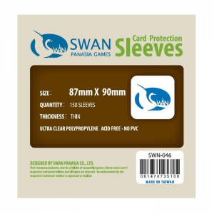 Sleeves 87mm x 90mm (thin)