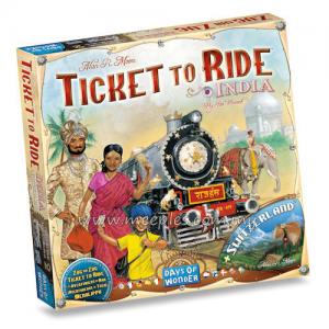 Ticket to Ride Map Collection: India & Switzerland