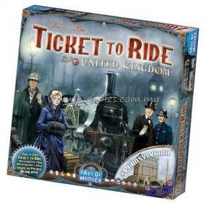 Ticket to Ride Map Collection: United Kingdom & Pennsylvania