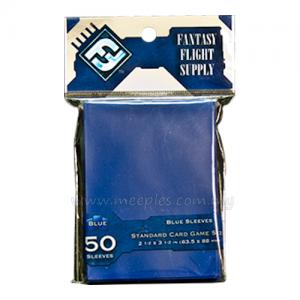 FFG Solid-Colored Card Game Sleeves (Blue)