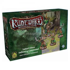 Runewars Miniatures Game - Latari Elves Infantry Command