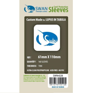 Sleeves 61mm x 110mm (thin)