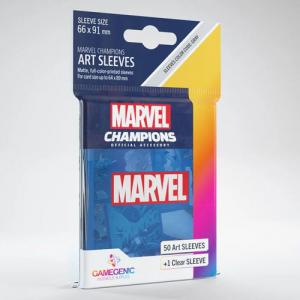 Gamegenic : Sleeves : Marvel Champions Art Sleeves - Marvel Blue