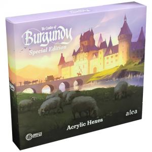 The Castles of Burgundy: Special Edition - Acrylic Upgraded Hex Tiles